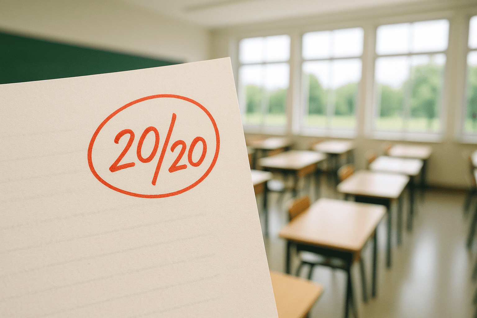 Interface Evalcams montrant la correction automatique de copies manuscrites.